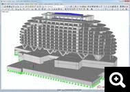 HOTEL WITH REINFORCED CONCRETE